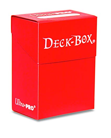 Red Plastic Deck Box