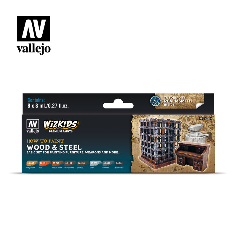 Wood & Steel Paint Set