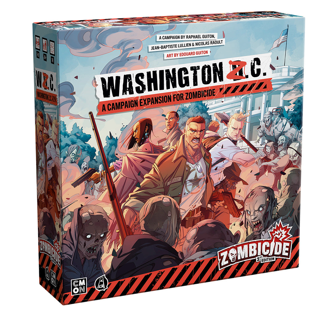 Box art of Zombicide: Washington ZC